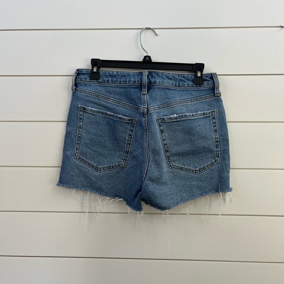 Old Navy Blue Jean Shorts Distressed Cut-Off Style - Picture 2 of 3